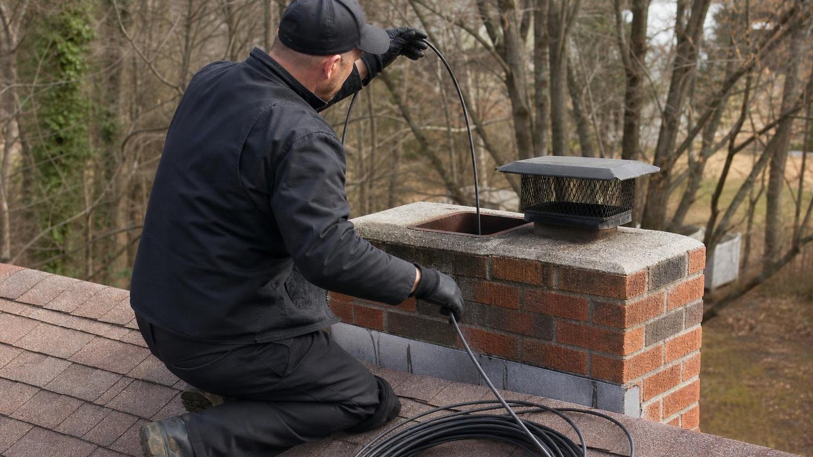 Local chimney sweep & inspection for Mauldin homes